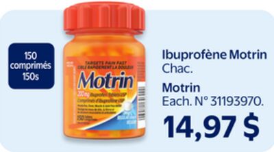 Ibuprofène motrin