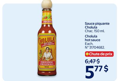 Sauce piquante cholula
