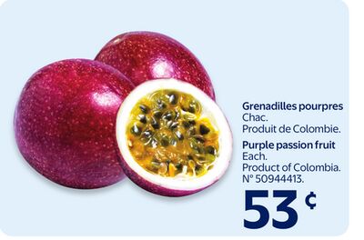 Grenadilles pourpres