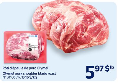 Roti d'épaule de porc olymel