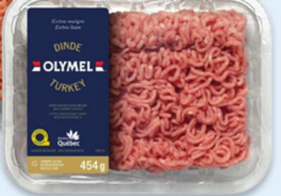 Dinde ou poulet haché olymel