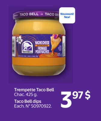 Trempette taco bell
