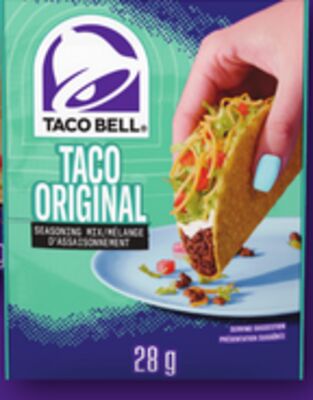 Assaisonnement taco bell