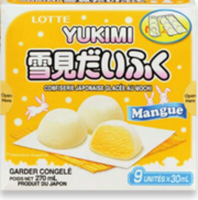 Paq. de 9 mochis glacés lotte 30 ml
