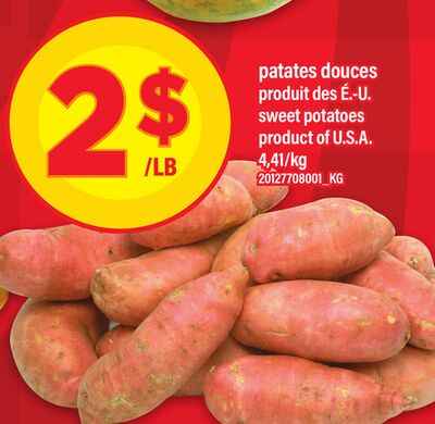 Patates douces