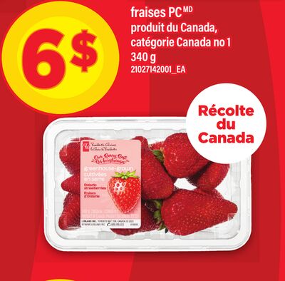 Fraises pc, 340 g