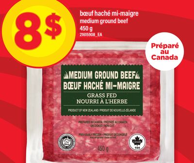 Bœuf haché mi-maigre