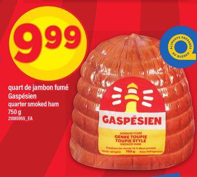 Quart de jambon fumé gaspésien