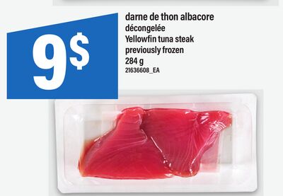 Darne de thon albacore