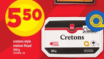 Cretons style maison royal, 300 g