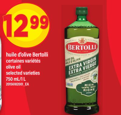 Huile d'olive bertolli