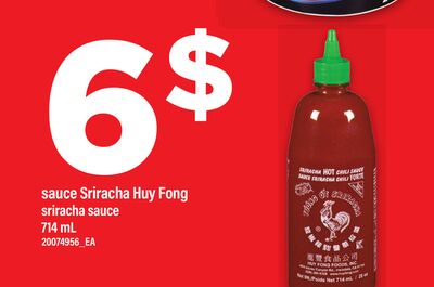 Sauce sriracha huy fong