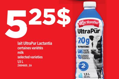 Lait ultrapur lactantia