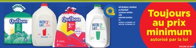 Lait québon, sealtest ou nutrilait