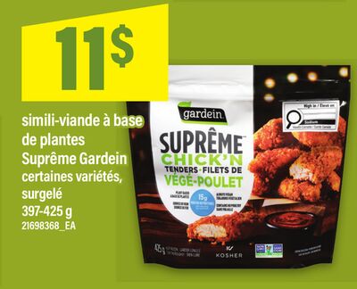 Simili-viande à base de plantes suprême gardein, 397-425 g