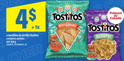 Croustilles de tortilla tostitos, 205-295 g