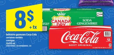 Boissons gazeuses coca-cola, 12x355 ml