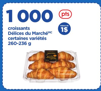 Croissants délices du marchémc, 260-236 g