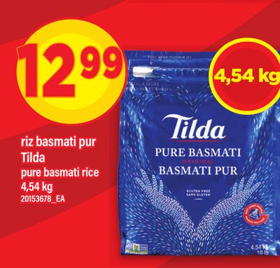 Riz basmati pur tilda