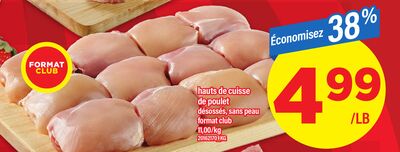 Hauts de cuisse de poulet