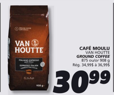 Café moulu van houtte
