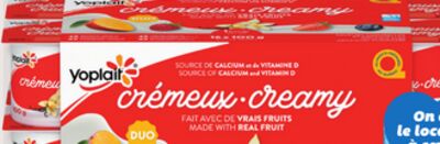 Yoplait crémeux, source