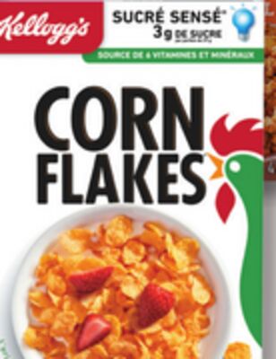 CÉRÉALES. KELLOGG'S (232 à 400 g), POST (283 à 525 g) OU/OR QUAKER (350 à 510 g). Sélection variée.