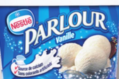 Dessert glacé ou friandises glacées nestlé parlour