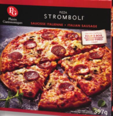 Pizza surgelée stromboli