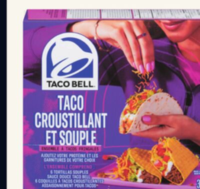 Ensemble à repas taco bell