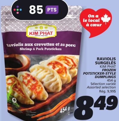 Raviolis surgelés kim phat
