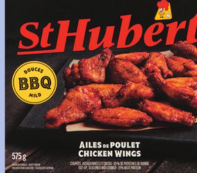 Ailes de poulet surgelées st-hubert