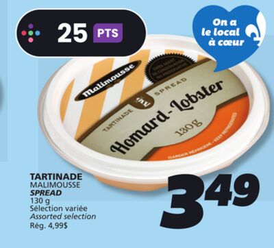 Tartinade malimousse
