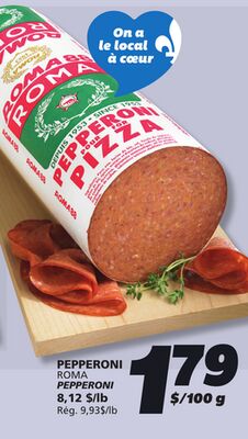 Pepperoni roma