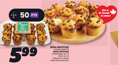 Mini-muffins compliments