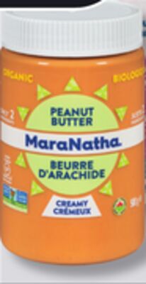 Beurre d'arachide biologique maranatha