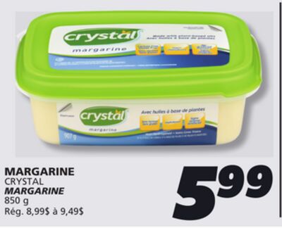 Margarine crystal