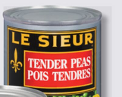 Pois tendres le sieur