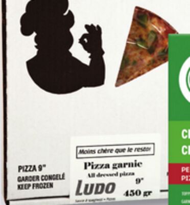 Pizza surgelée ludo