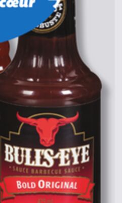 Sauce bbq bull's-eye