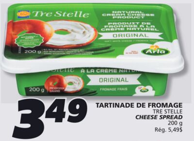 Tartinade de fromage tre stelle