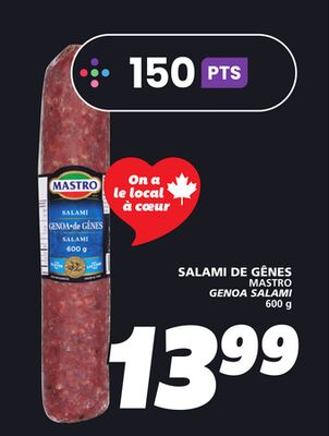 SALAMI DE GÊNES MASTRO