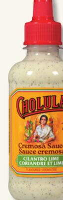 Sauce ou sauce cremosa cholula