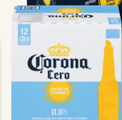 Bière sans alcool corona cero