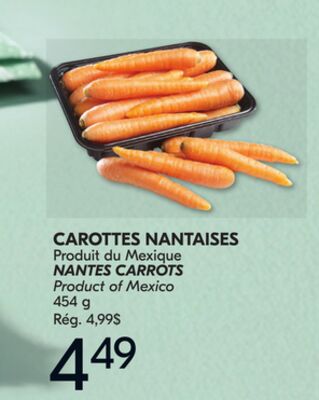 CAROTTES NANTAISES
