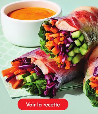 Rouleaux de printemps au homard