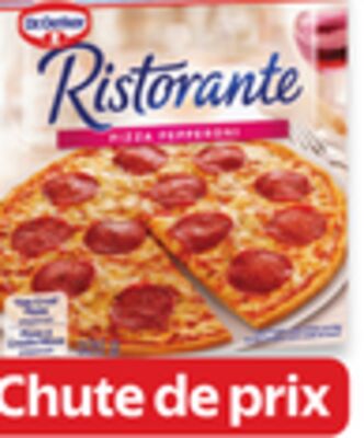 Pizza surgelée ristorante ou casa di mama de dr. oetker