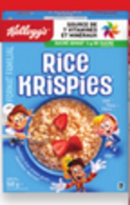 Céréales kellogg's de format familial