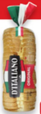 Pain tranché d'italian