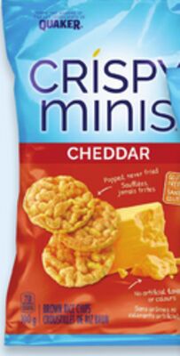 Croustilles riz crispy minis de quaker